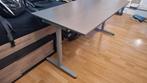 In hoogte verstelbaar bureau 160 x 80 cm, Ophalen, In hoogte verstelbaar, Gebruikt, Bureau