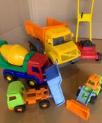 5 Stuk Set-2000s speelgoed vrachtwagen en schraper, Kinderen en Baby's, Speelgoed | Playmobil, Ophalen of Verzenden
