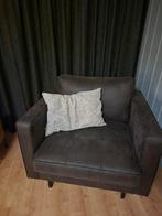 BePureHome Rodeo Classic Fauteuil - Antraciet, Ophalen, Zo goed als nieuw, 100 tot 125 cm, Modern