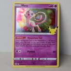 Pokémon Mew (Holo) Celebrations, Ophalen of Verzenden, Nieuw, Losse kaart, Foil