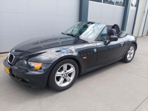 BMW Z3 met lichte schade, 1998,  Zwart, Auto's, BMW, Particulier, Z3, ABS, Airbags, Boordcomputer, Centrale vergrendeling, Lederen bekleding