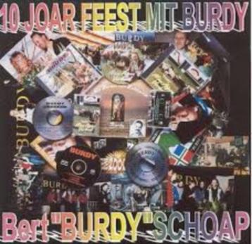 Burdy - 10 joar feest mit .. - groningen dialect - 2 cd beschikbaar voor biedingen