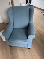 Blauwe fauteuil gratis af te halen, Huis en Inrichting, Fauteuils, Gebruikt, Ophalen