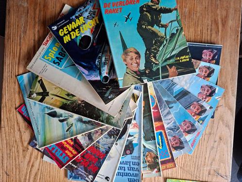 Tangy en Laverdure 17x Uderzo Charlier, Jijé Ook los te koop, Boeken, Stripboeken, Gelezen, Meerdere stripboeken, Ophalen of Verzenden