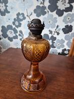 Antieke Belgische olielamp, Antiek en Kunst, Ophalen of Verzenden