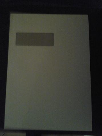 Enveloppen A4 formaat met venster (500 stuks) beschikbaar voor biedingen