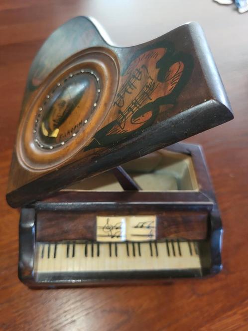 Antieke Piano Muziekdoos Chopin, Antiek en Kunst, Antiek | Woonaccessoires, Ophalen of Verzenden