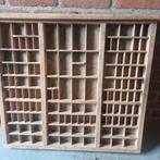 antieke letterbak, Ophalen, Gebruikt
