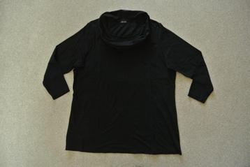 Gerry Weber edition shirt L zwart voile kraag beschikbaar voor biedingen