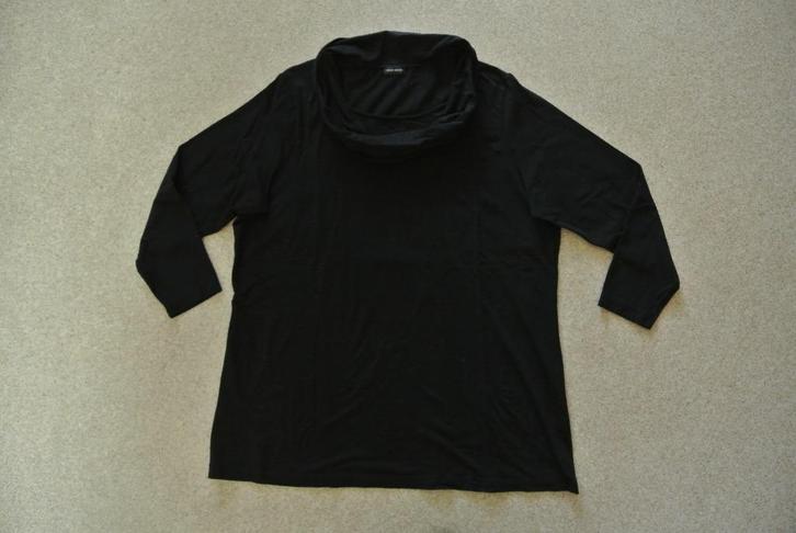 Gerry Weber edition shirt L zwart voile kraag, Kleding | Dames, T-shirts, Gedragen, Maat 42/44 (L), Zwart, Lange mouw, Ophalen of Verzenden