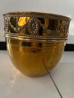 antieke koperen bloempot, Ophalen, Koper