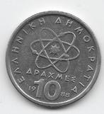 Griekenland 10 drachmes 1988 KM# 132, Verzenden, Overige landen, Losse munt