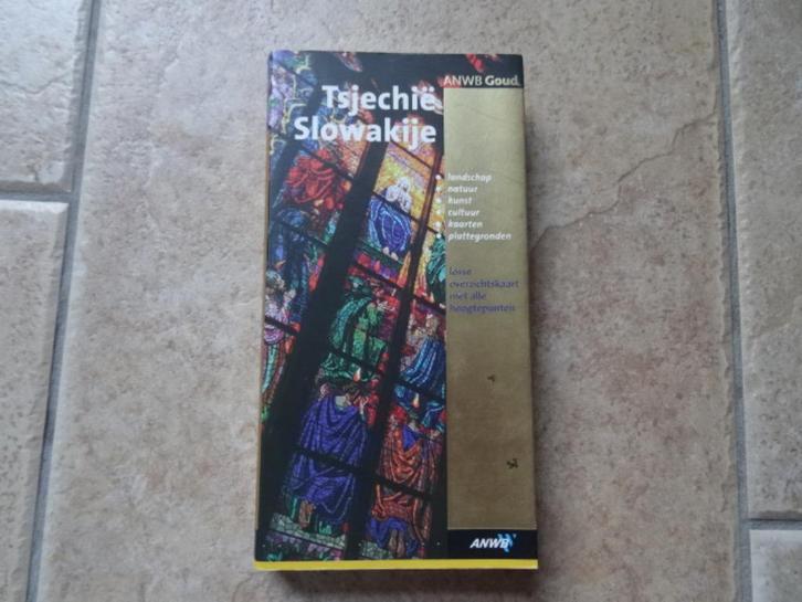 Tsjechie en Slowakije ; anwb goud reisgids , met de kaart, Boeken, Reisgidsen, Zo goed als nieuw, Reisgids of -boek, Europa, ANWB