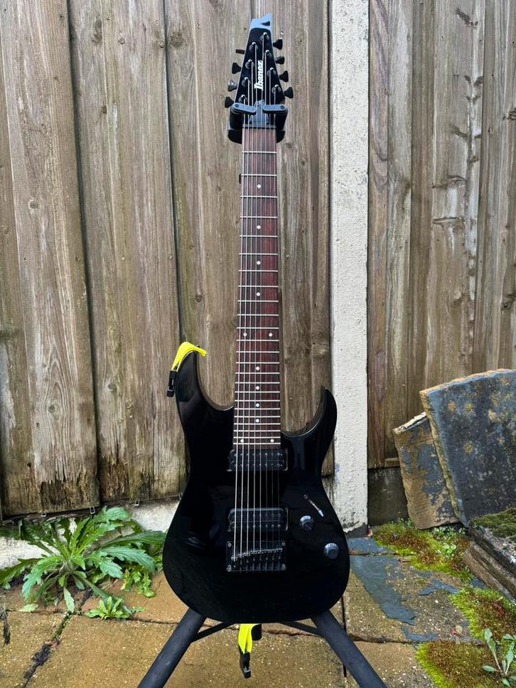 Ibanez RG8 - Sentient + Pegasus - Hipshot Tuners, Muziek en Instrumenten, Snaarinstrumenten | Gitaren | Elektrisch, Gebruikt, Solid body