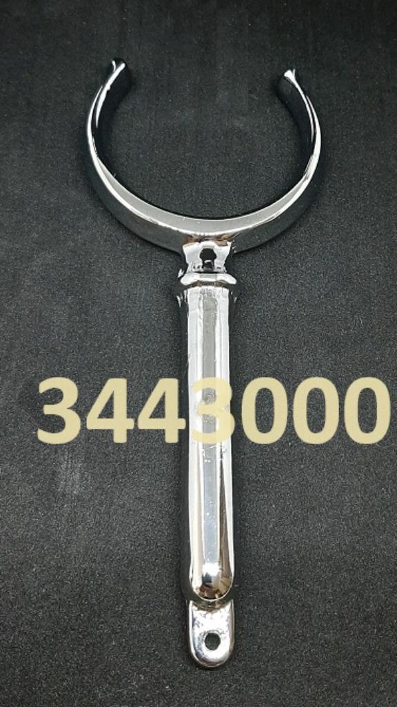 Chromen roeidollen en roeidolhouders. Pendiameter 12 mm., Watersport en Boten, Accessoires en Onderhoud, Nieuw, Overige typen