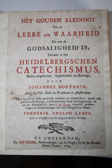 Johannes d' Outrein - Het gouden kleinoot (1724)  beschikbaar voor biedingen
