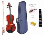 Viool 4/4 met GRATIS boekje, verzending & speelsticker, Muziek en Instrumenten, Nieuw, 4/4-viool, Ophalen of Verzenden, Met koffer