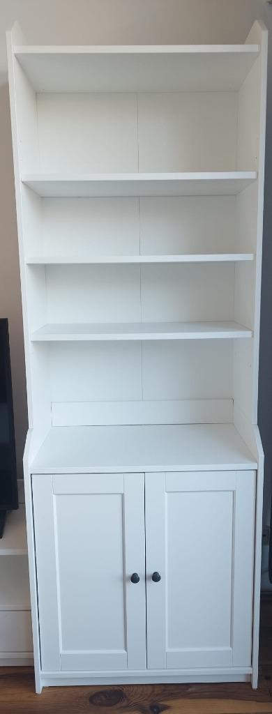 "Haulga" bookshelf with cabinet, Huis en Inrichting, Kasten | Boekenkasten, Zo goed als nieuw, 50 tot 100 cm, 150 tot 200 cm, 25 tot 50 cm