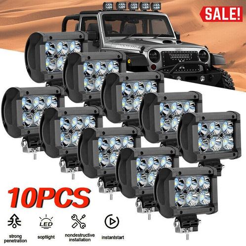 10 stuks 18w led stralers nieuw, Motoren, Tuning en Styling, Ophalen of Verzenden