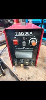 TIG 200A Lasapparaat - Inverter, Ophalen, Gebruikt, 150 tot 250 ampère, Tig