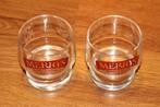 merrys irish cream glaasjes 2stuks, Glas of Glazen, Gebruikt, Ophalen of Verzenden, Glas