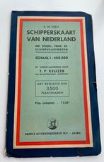 Schipperskaart Nederland - E. de Geest, T.P. Keijzer, Boeken, Gelezen, Ophalen of Verzenden, Landkaart, 1800 tot 2000