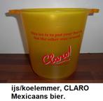 Mexicaans CLARO BIER, kunststof bierkoeler / ijsemmer, Verzamelen, Biermerken, Ophalen of Verzenden, Nieuw, Overige merken