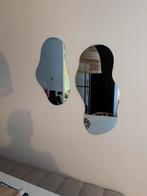 organische spiegels, Huis en Inrichting, Woonaccessoires | Spiegels, Ophalen, Rechthoekig, Minder dan 50 cm, Minder dan 100 cm