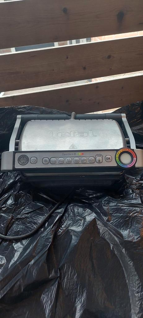 Tefal OptiGrill+, Witgoed en Apparatuur, Contactgrills, Gebruikt, Uitneembare platen, Vaatmachinebestendige platen, Ophalen