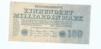 Duitsland, 100 Milliarden 26.10.1923, Verzenden, Duitsland