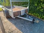 Hapert Geremde dubbelasser met kenteken 2000 kg, Auto diversen, Aanhangers en Bagagewagens, Ophalen, Gebruikt