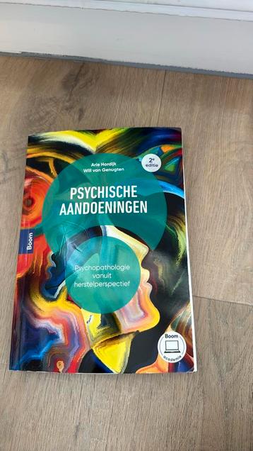 Will van Genugten - Psychische aandoeningen 2e editie beschikbaar voor biedingen