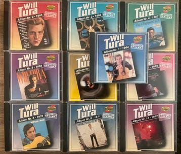 Will Tura Album nr.1 tot nr.10 1965-1972 Complete Serie beschikbaar voor biedingen