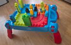 mega bloks tafel + 24 blokken, Ophalen, Gebruikt, Megabloks