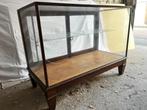 antieke vitrine/toonbank, Huis en Inrichting, Ophalen, Gebruikt, Minder dan 100 cm, Oud engels