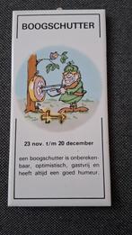 Vintage Wandtegeltje Boogschutter - Sphinx Holland humor, Ophalen of Verzenden