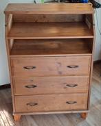 Grenen commode, Gebruikt, 100 tot 150 cm, Ophalen of Verzenden, 3 of 4 laden