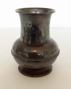 verzilverd vaasje/vaas met inscriptie en logo PTT Post, Antiek en Kunst, Ophalen of Verzenden