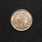 5 cent 1850 hele mooie kwaliteit unc, Koning Willem III, Verzenden, Zilver, Losse munt