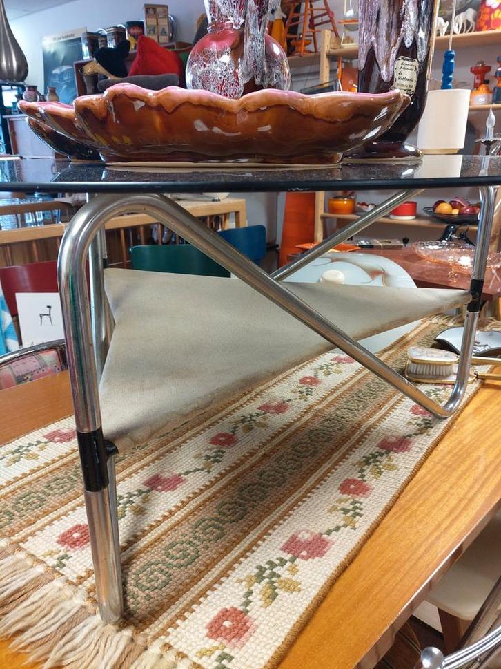 Rook Glazen Salontafel, Huis en Inrichting, Tafels | Salontafels, Gebruikt, Minder dan 50 cm, 50 tot 100 cm, 50 tot 100 cm, Rechthoekig