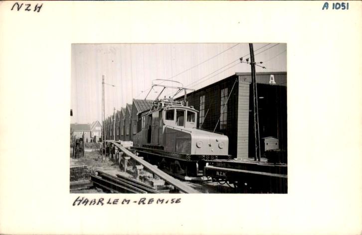 Haarlem- Remise, Verzamelen, Ansichtkaarten | Nederland, Gelopen, Noord-Holland, Voor 1920, Ophalen of Verzenden
