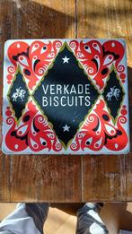 Mooi Oud blik. Verkade Biscuits., Verzamelen, Blikken, Ophalen of Verzenden, Gebruikt, Overige, Overige merken