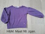 H&M trui. Maat 98., Meisje, Trui of Vest, Ophalen of Verzenden, Zo goed als nieuw