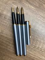 Set van 3 Sheaffer vulpennen 14 kr goud, Antiek en Kunst, Ophalen of Verzenden