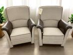 Vintage fauteuils, Huis en Inrichting, Fauteuils, Gebruikt, Minder dan 75 cm, K, 75 tot 100 cm