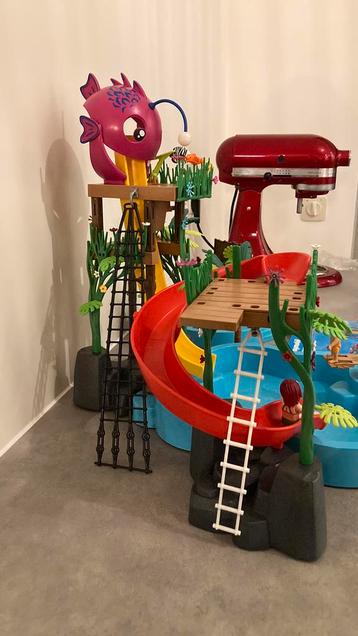 3 leuke playmobilsets zwembad, waterpark glijbaan, speeltuin beschikbaar voor biedingen