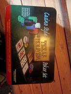 Nieuwe pokerset in blik, Overige munten, Ophalen, Nieuw