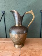 Vintage messing kan – Tamar Ltd. Israël – gegraveerd, Antiek en Kunst, Antiek | Koper en Brons, Ophalen of Verzenden, Koper