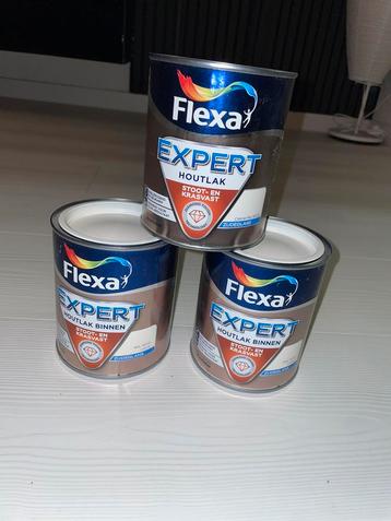 Flexa expert hout lak RAL 9001 creme wit 2,25L NIEUW!