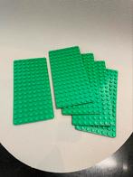 Lego Fabuland | Basic | Set van 5 x Baseplate 8 x 16 Groen, Ophalen of Verzenden, Zo goed als nieuw, Losse stenen, Lego